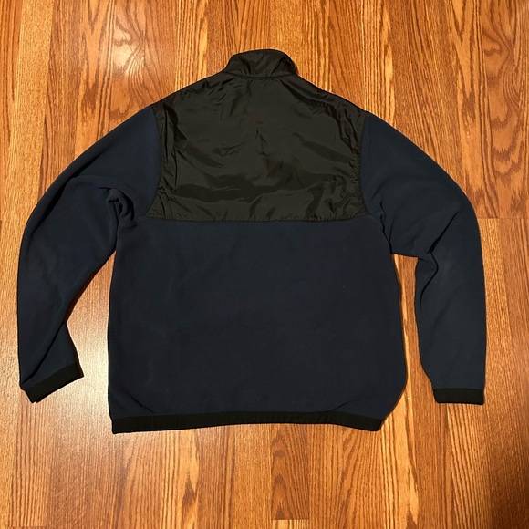 Nike Men's Black/Navy Quarter Zip - Picture 2 of 3